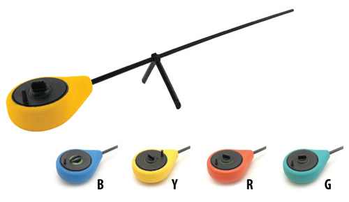 Удочка зимняя Akara Akara Sonata Pk с силиконовым стопором Yellow