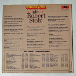 Винтажная виниловая пластинка LP James Last Spielt Robert Stolz (Germany 1977)
