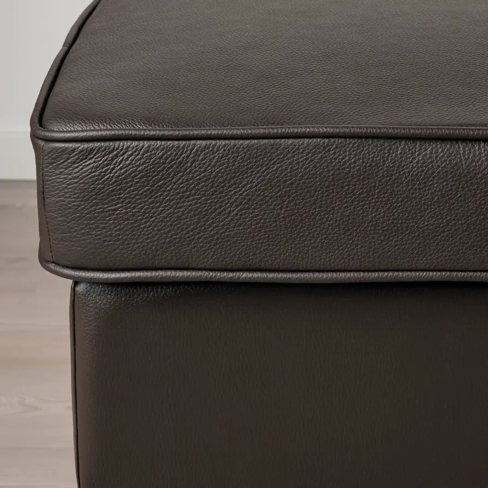 Табурет для ног - IKEA STRANDMON, 60х40х44 см, темно-коричневая СТРАНДМОН ИКЕА