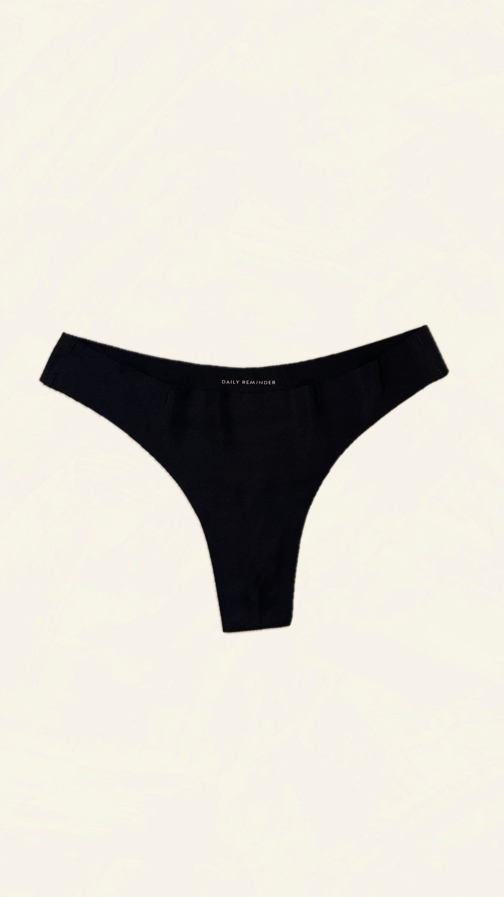 Бесшовные трусы Thongs Black