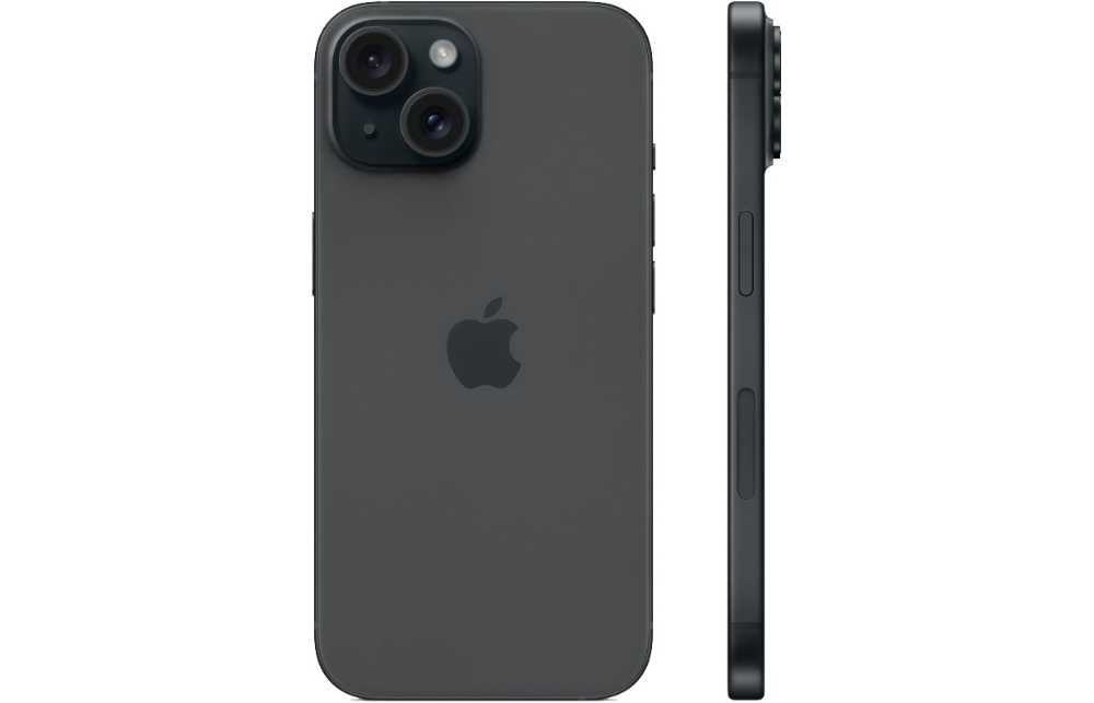 iPhone 15 128 ГБ. черный