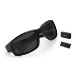 BERTHA Floating Lightweight Material Rectangular Sunglasses Unisex