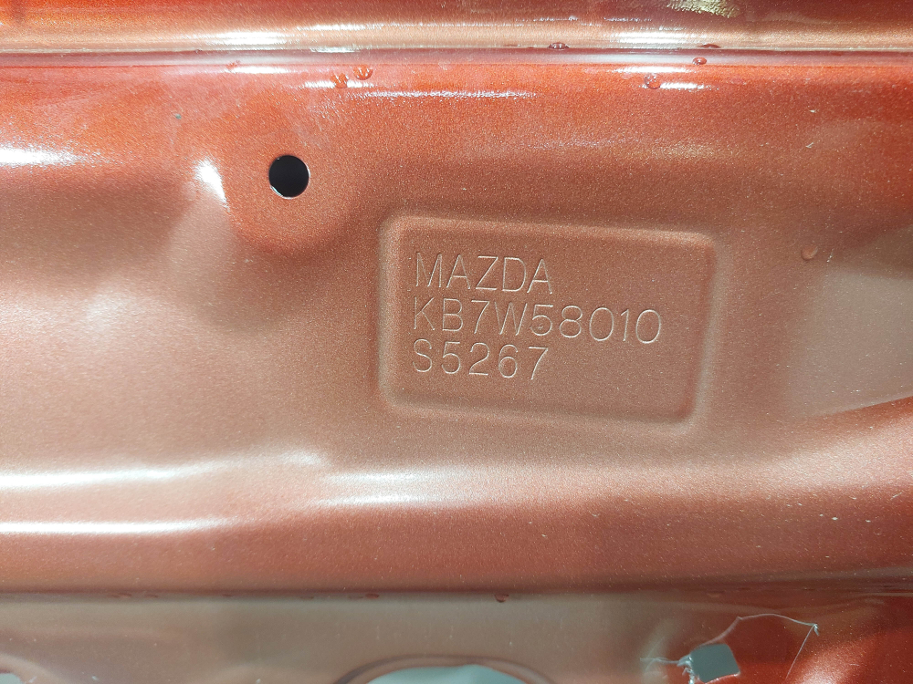 Дверь передняя правая Mazda CX-5 2 (KF) 17-нв Б/У Оригинал KBY05802XE