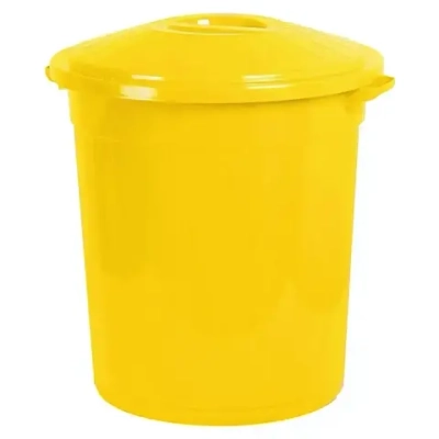 Бак 50л с крышкой (Жёлтый)