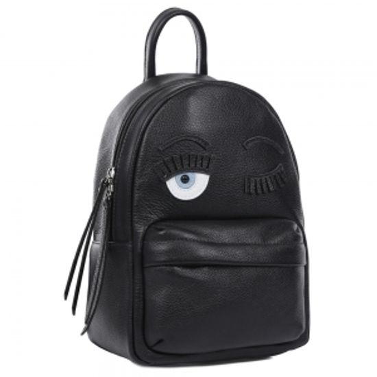 Рюкзак-мини, кожа, FABRETTI 15859C2-W3-018/065 black