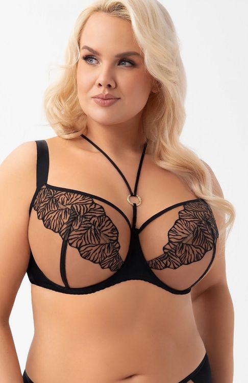Бюстгальтер Gorsenia Vida мягкая чаша (черный)