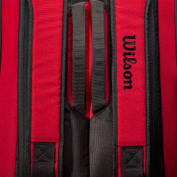 Сумка теннисная Wilson Super Tour 9 PK Clash V2.0 - red/black