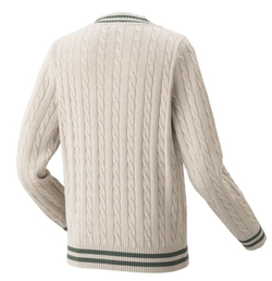 Куртка теннисная Yonex Practice Sweater - oatmeal