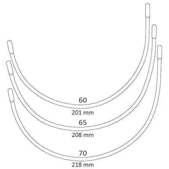 Каркасы для бюстгальтера Isetta Тип 15 (балконет)