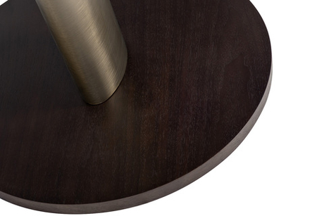 Стол журнальньный 70х60см Garda Decor Kong темный орех