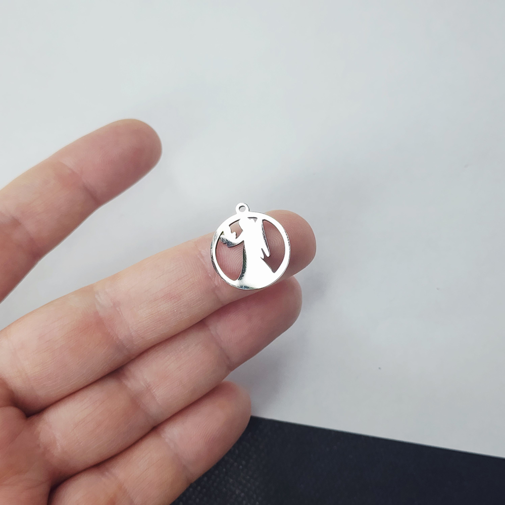 Знаки зодиаков, подвески сталь, р-р 20×17.5мм, штучно