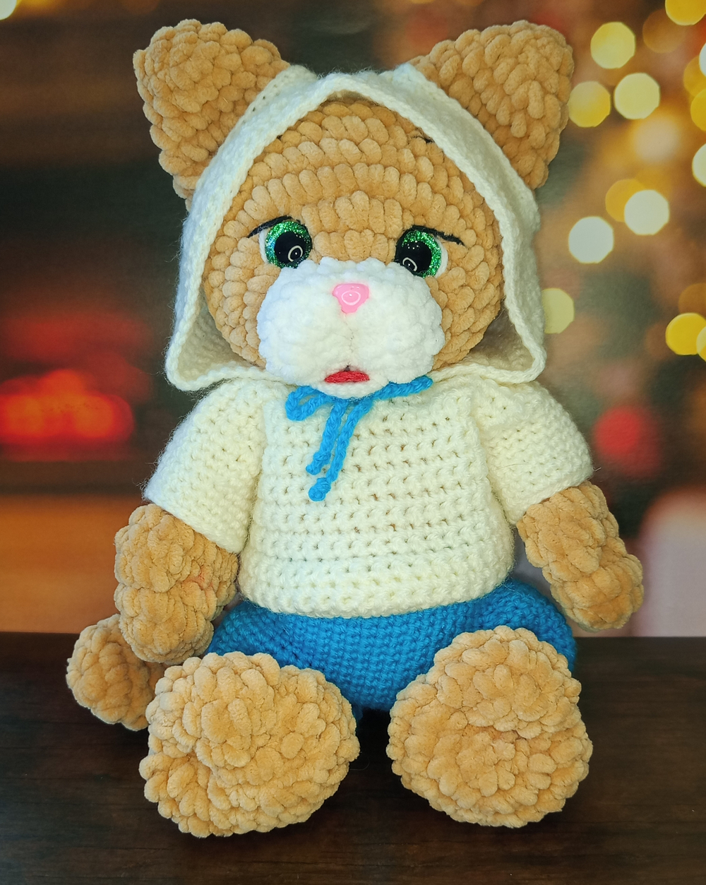 Вязанная игрушка ручной работы