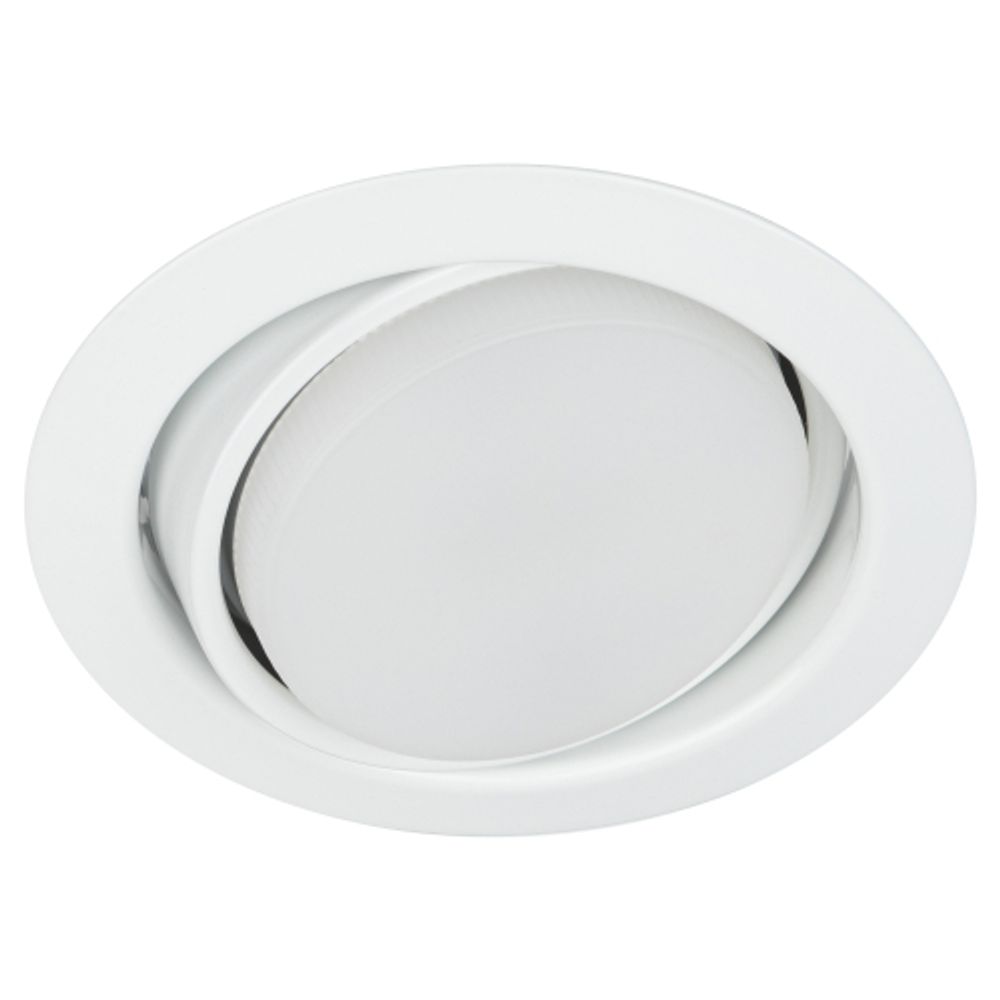 KL35 А WH /1 Светильник ЭРА под лампу Gx53 поворотный, 220V, 13W, белый | Встраиваемые светильники Для ламп GX53