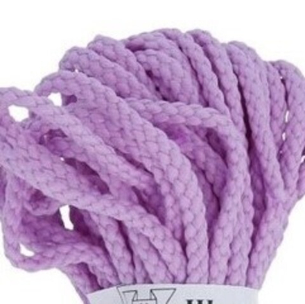 Шнур 3.5 мм, крупное плетение, цв. 213 св.сиренев.