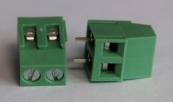 Винтовой клеммник DG500-02P 5,0мм