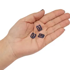 Крючок для бретели темно-синий 10 мм