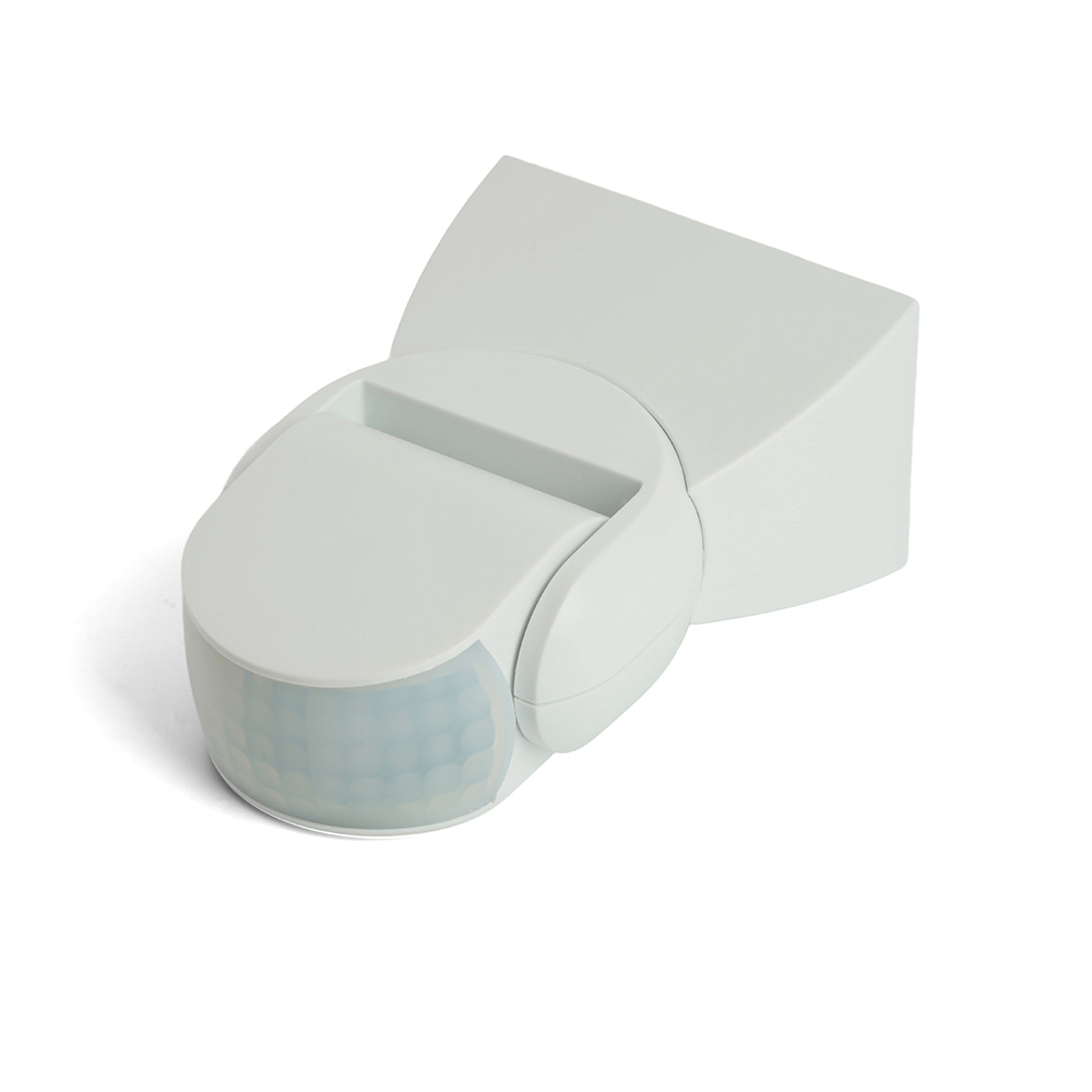 Датчик движения 1200W 12m 180° белый, SEN18