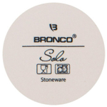 Кружка Bronco "Solo" 350мл бежевая