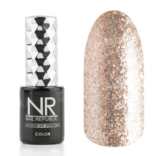 Nail Republic Гель-лак 384 Жидкий кристалл, 10 мл