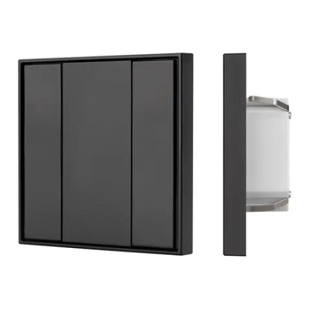 INTELLIGENT ARLIGHT Панель KNX-223-2-BLACK (BUS) (IARL, IP20 Пластик, 3 года) 028757