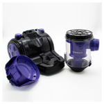 Пылесос SA-8312BP 1600Вт, НЕРА-фильтр, контейнер 1,5л, фиолетово-черный