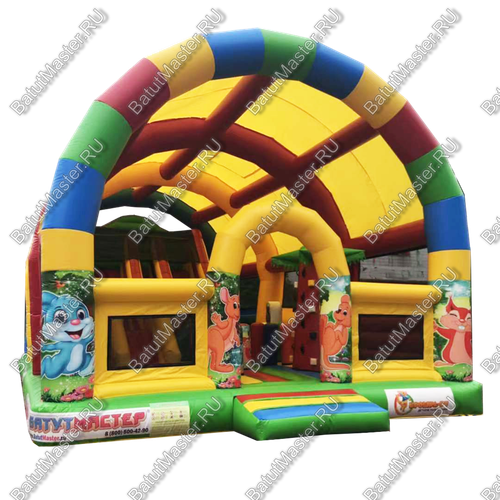 Надувной батут "В гостях у кенгуру"