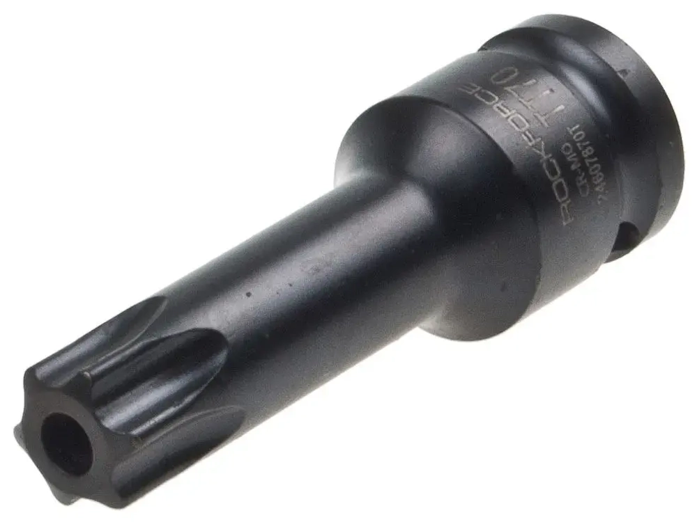 Головка-бита TORX ударная 1/2", TH70 с отверстием ROCKFORCE RF-24607870T