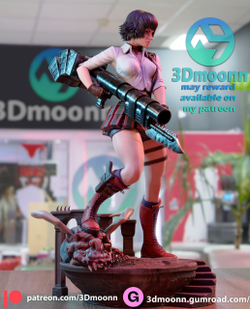 Леди Дьявол может плакать Фигурка Lady Devil may cry dmc