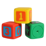 Игрушки для купания Кубики с цифрами (6шт) в сет. LXN-4-6 (ИГРАЕМ ВМЕСТЕ)