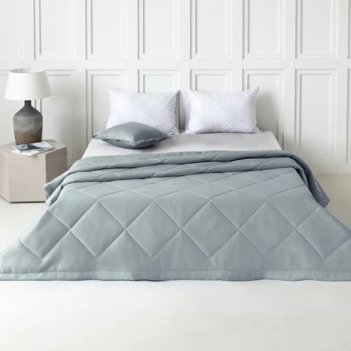 Покрывало + наволочка BuyFlora Steel