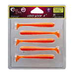 Мягкая приманка Crazy Fish Vibro Worm 4'' 10см 5шт 75-100 -