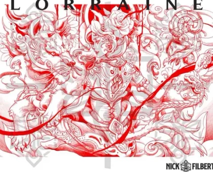 LORRAINE by Nicholas F. Coloring book