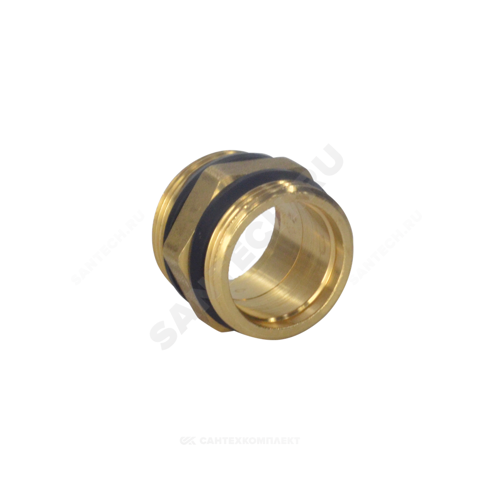 Ниппель латунь Ду 25 (1") НР R189D Giacomini R189DY005