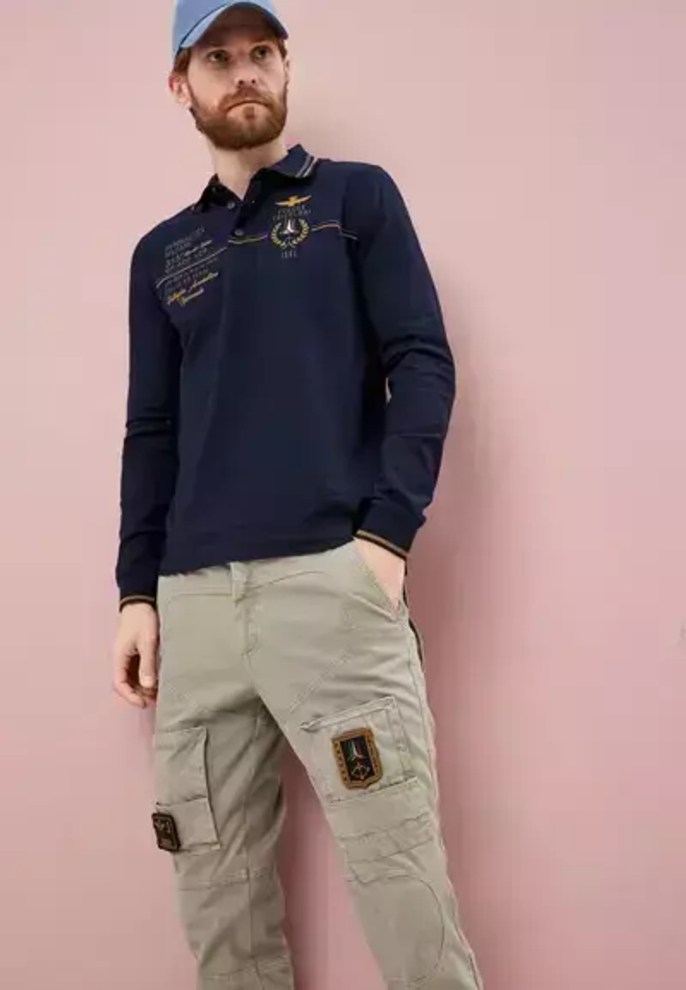 Брюки с логотипами AERONAUTICA MILITARE