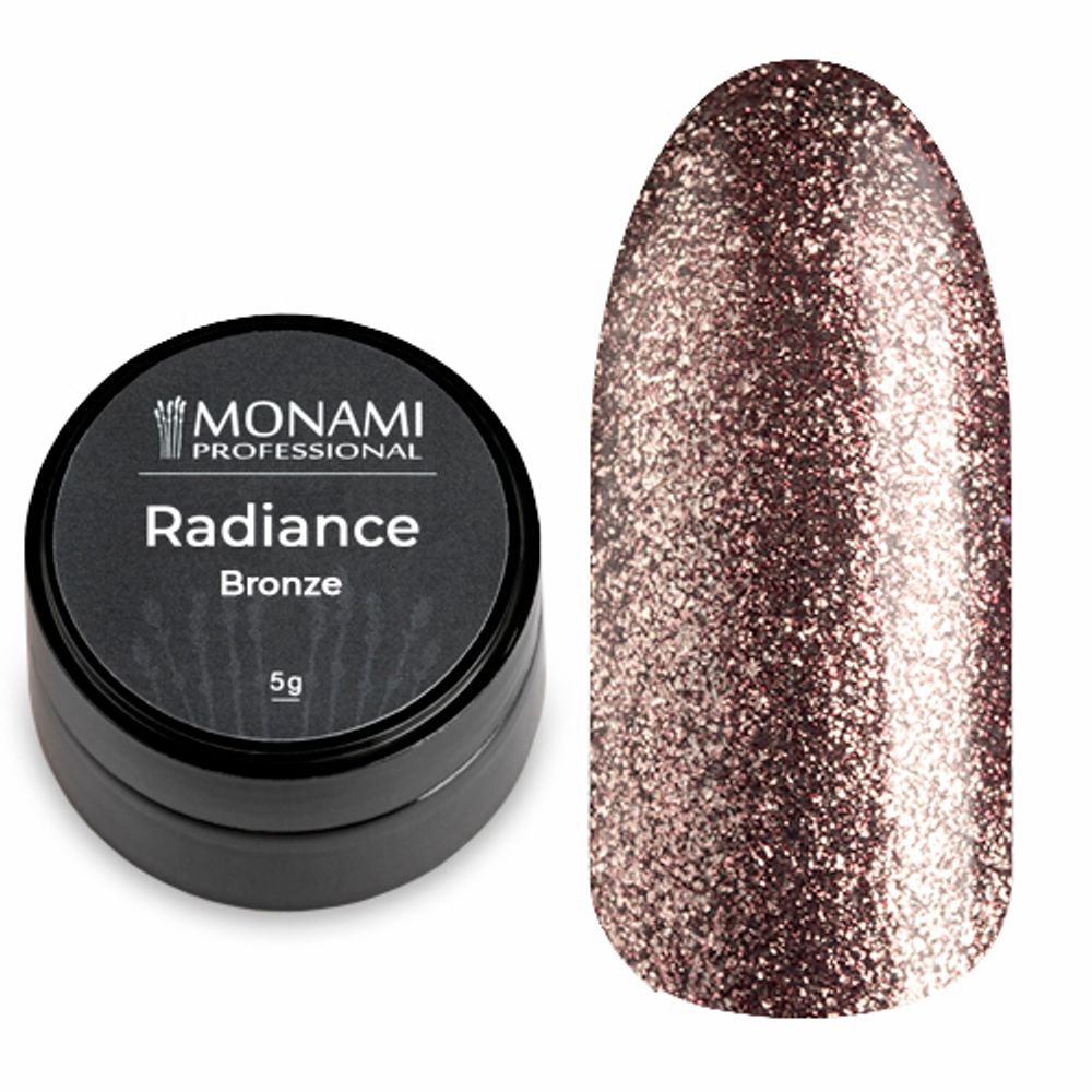 Monami Гель-лак Radiance Bronze, 5 гр