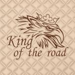 Ковры SCANIA 6 серии P (автомат), (экокожа, бежевый, бежевый кант, коричневая вышивка)