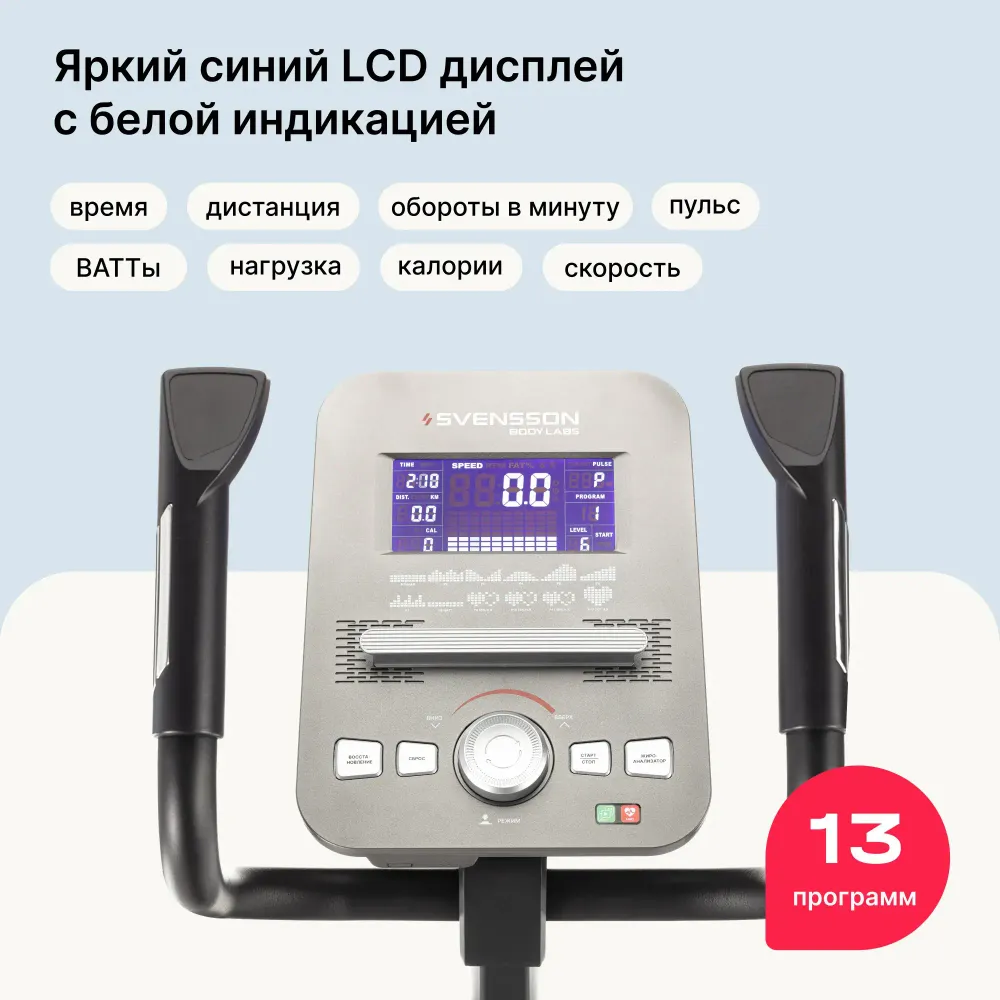 Эллиптический тренажер домашний SVENSSON BODY LABS TITAN