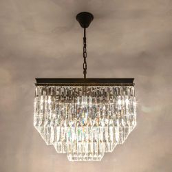 Citilux Мартин CL332231 Люстра хрустальная подвесная Прозрачная