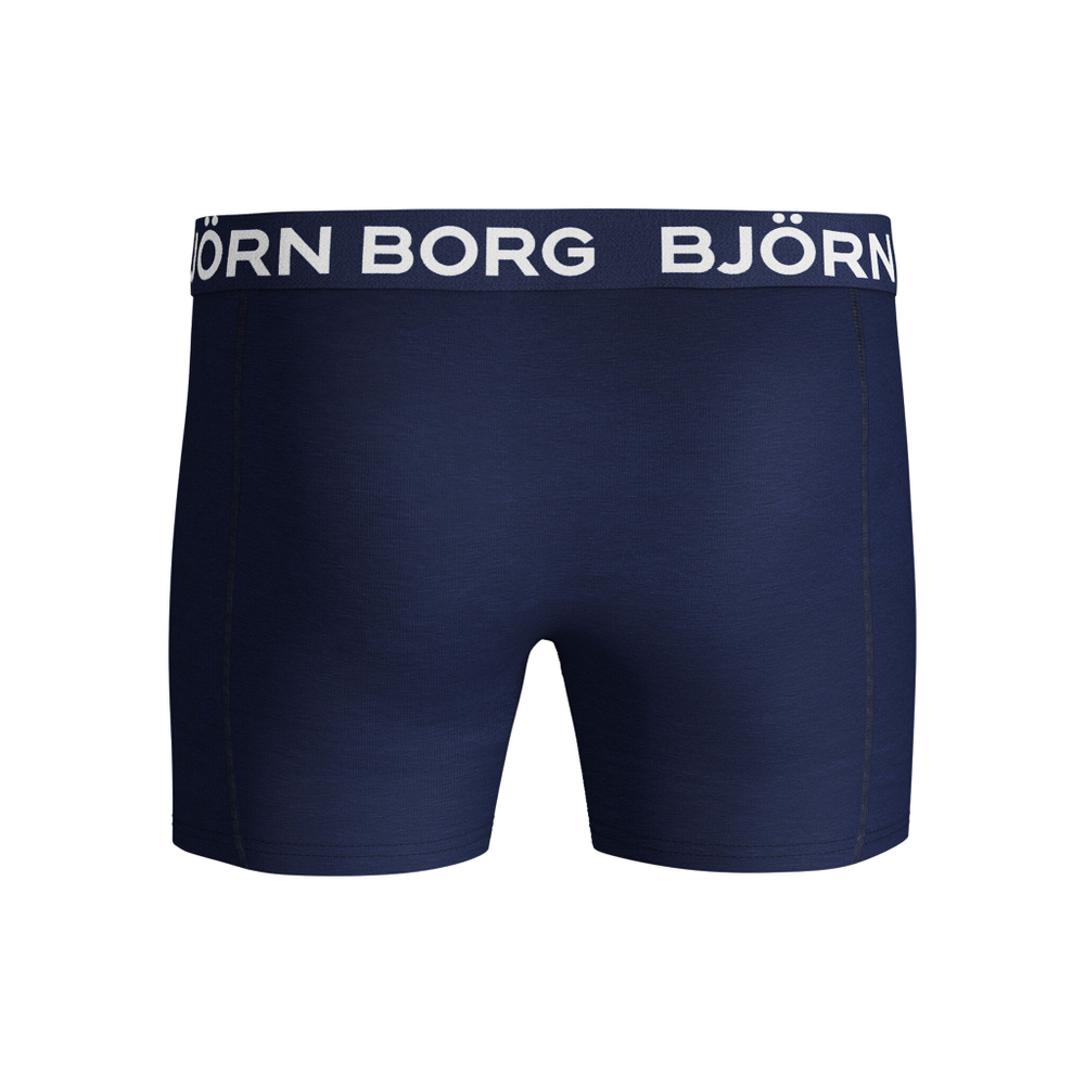 Björn Borg Noos Solids Boxer Shorts 2 Pack Men - Dark Blue, Black