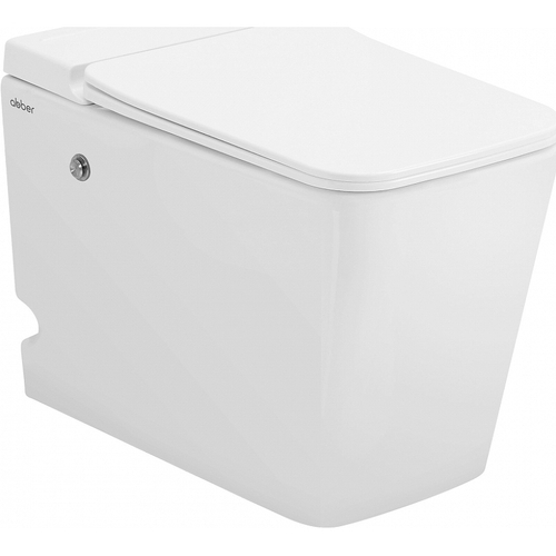 Унитаз Abber Rechteck AC1213P приставной с сиденьем Микролифт