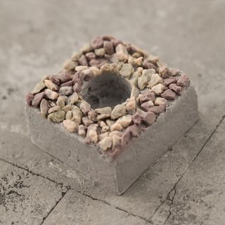 Вазон с камнями силиконовая форма VVForms