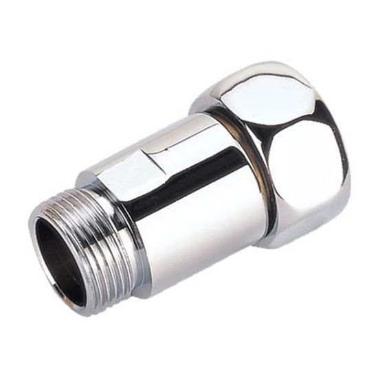 Американки для полотенцесушителя прямые 1"х3/4" ВР-НР хромированные