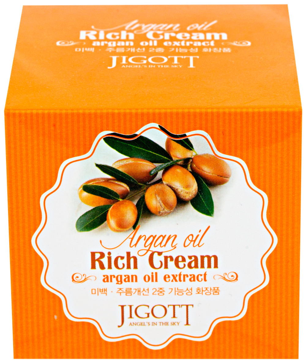 Jigott Cream Крем для лица с аргановым маслом Jigott Argan Rich Cream - 70 мл