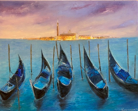 Картина «Венеция в пастельных тонах»