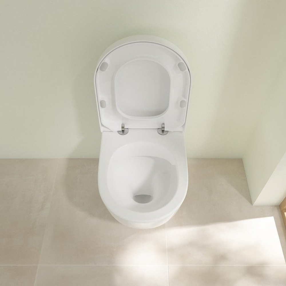 Унитаз Villeroy&Boch Subway 2.0 5602R0R1 приставной без сиденья