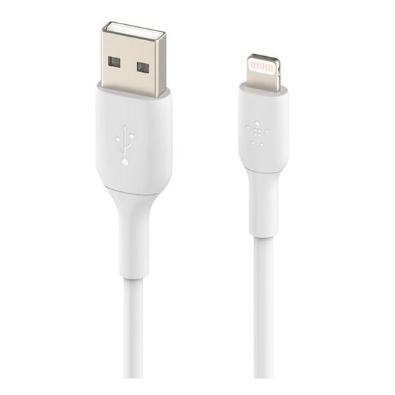 Кабель Belkin BoostCharge Lightning - USB-A 2 м (CAA001bt2MWH) White