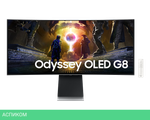 Монитор Samsung Odyssey OLED G8 S34DG852SI Silver (LS34DG852SIXCI)