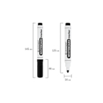 Маркер для доски 4 цв. Centropen 2,5мм бл. 8559/04