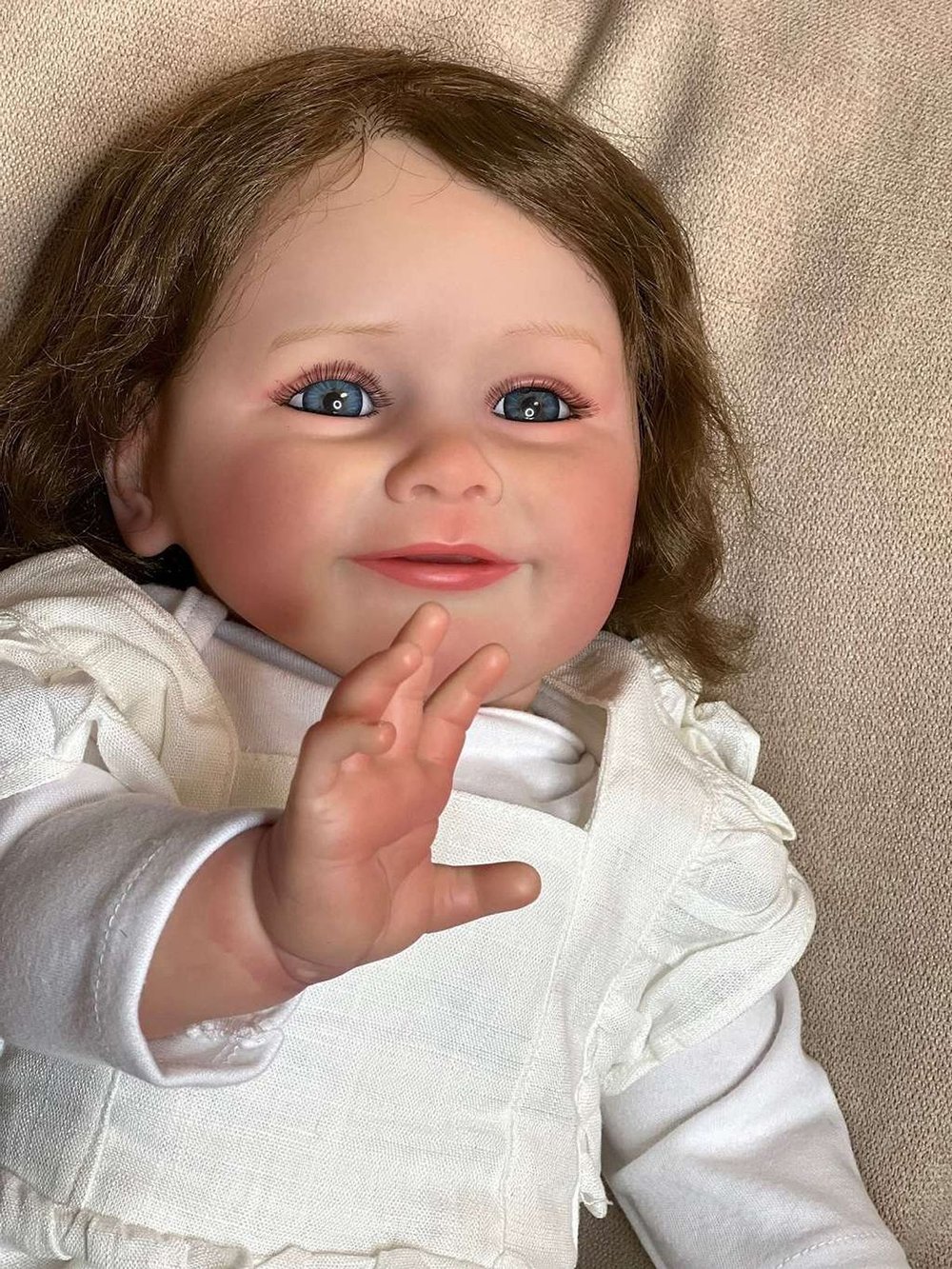 Кукла Реборн мягконабивная 52см в пакете (FA-616A)