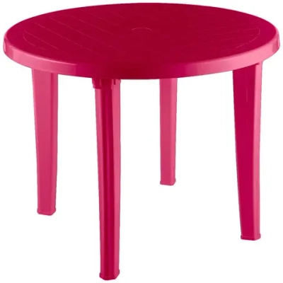 Стол круглый фуксия 950х740мм